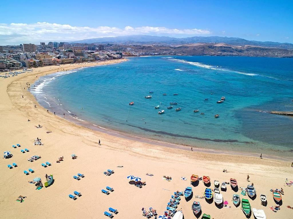 Primera Linea Playa Canteras With Sea View Las Palmas Exterior photo